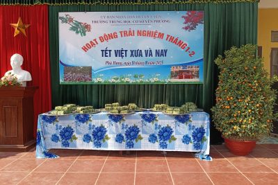 Hoạt động TN, HN tháng 1+2 chủ đề ” Tết Việt xưa và nay”