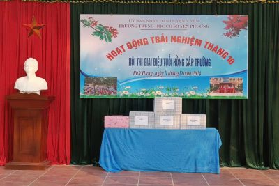 Hoạt động trải nghiệm tháng 10  và Hội thi Giai điệu tuổi hồng năm 2024