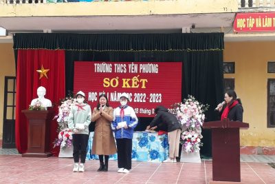 1Lời Cảm Ơn và Chúc Mừng Năm Mới 2023 của trường THCS Yên Phương