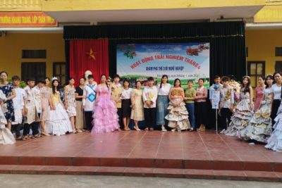 Trường THCS Yên Phương tổ chức HĐTN tháng 4 năm học 2023 -2024