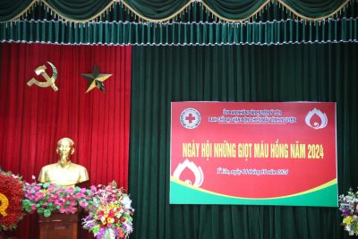Ngày hội ” Những giọt máu hồng” năm 2024.
